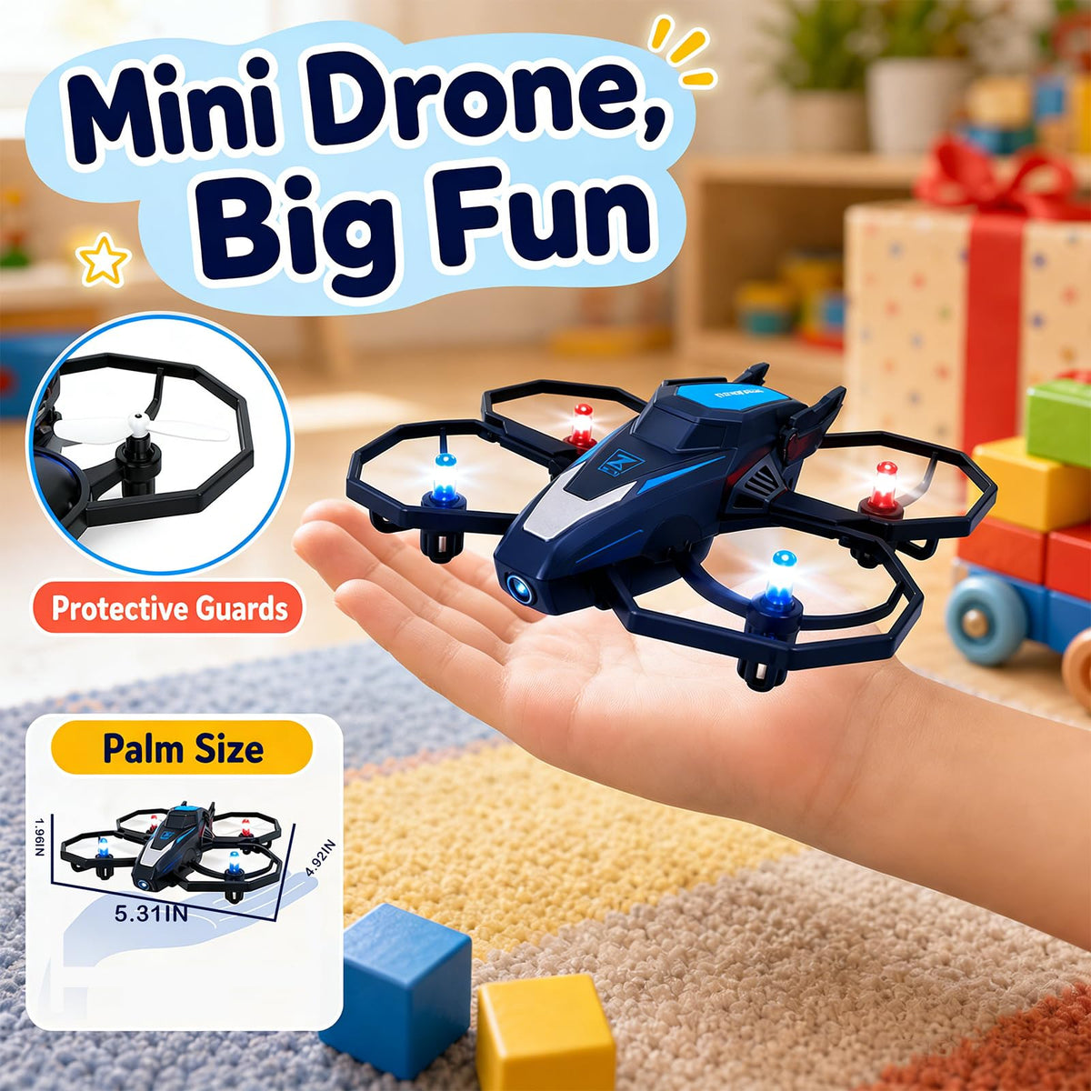 Mini Drones with Camera 1080P HD RC Quadcopter U31742