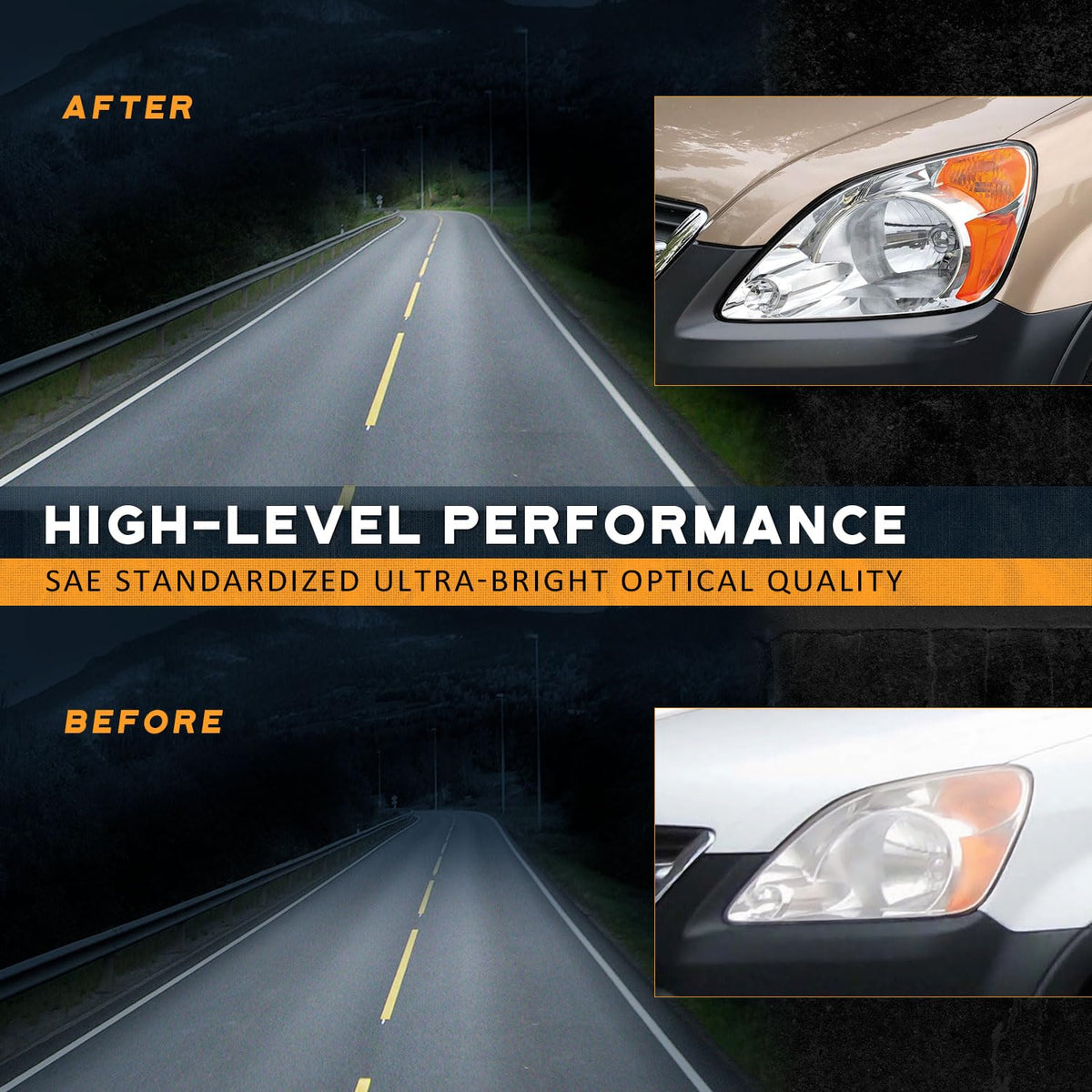 Halogen Headlights Assembly Y20726