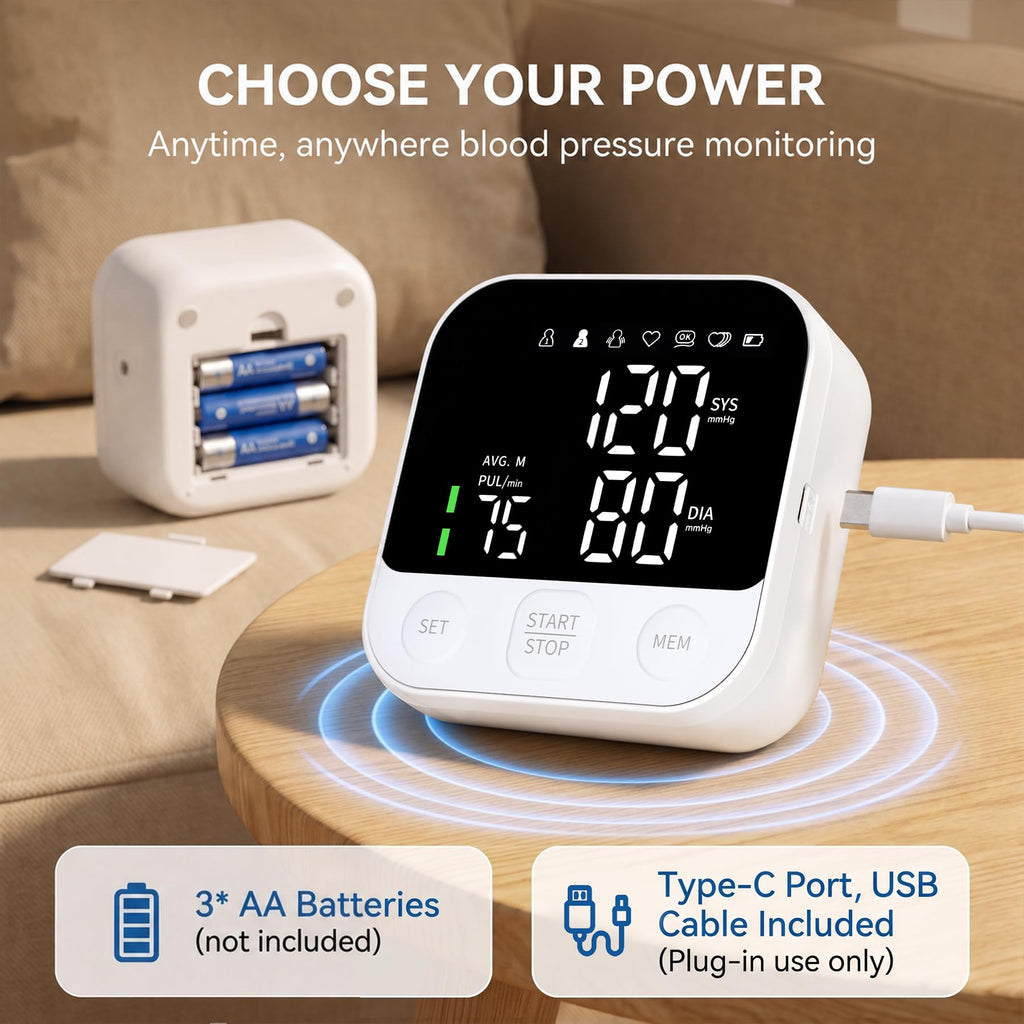 Blood Pressure Monitor Upper Arm Cuff with Storage Bag G548995