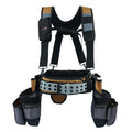 Khaki 28-Pocket Tool Belt and Suspenders K703970