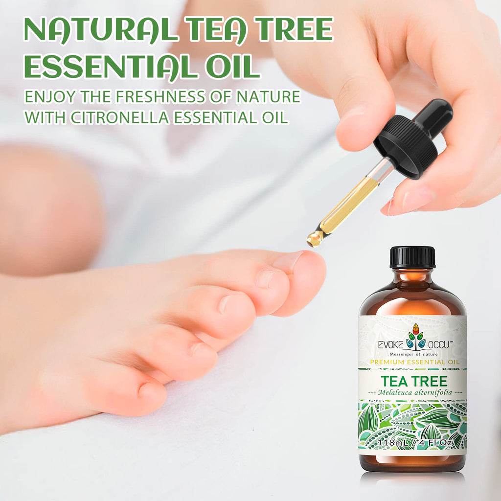 Rosemary Tea Tree Lavender Peppermint Cinnamon Essential Oil 4 FL Oz Q484787