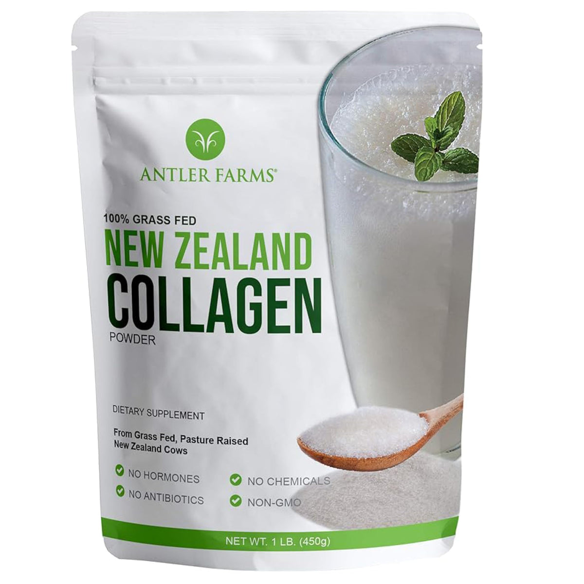 Collagen Powder - Grass Fed, Unflavored, 1 lb V482