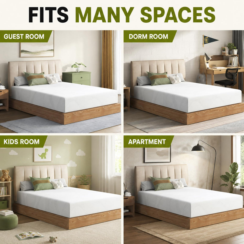 6 Inch Twin Memory Foam Mattress B1664