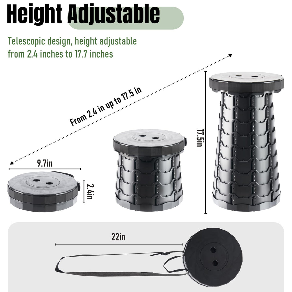 Collapsible Stool 2 Pack Z4184