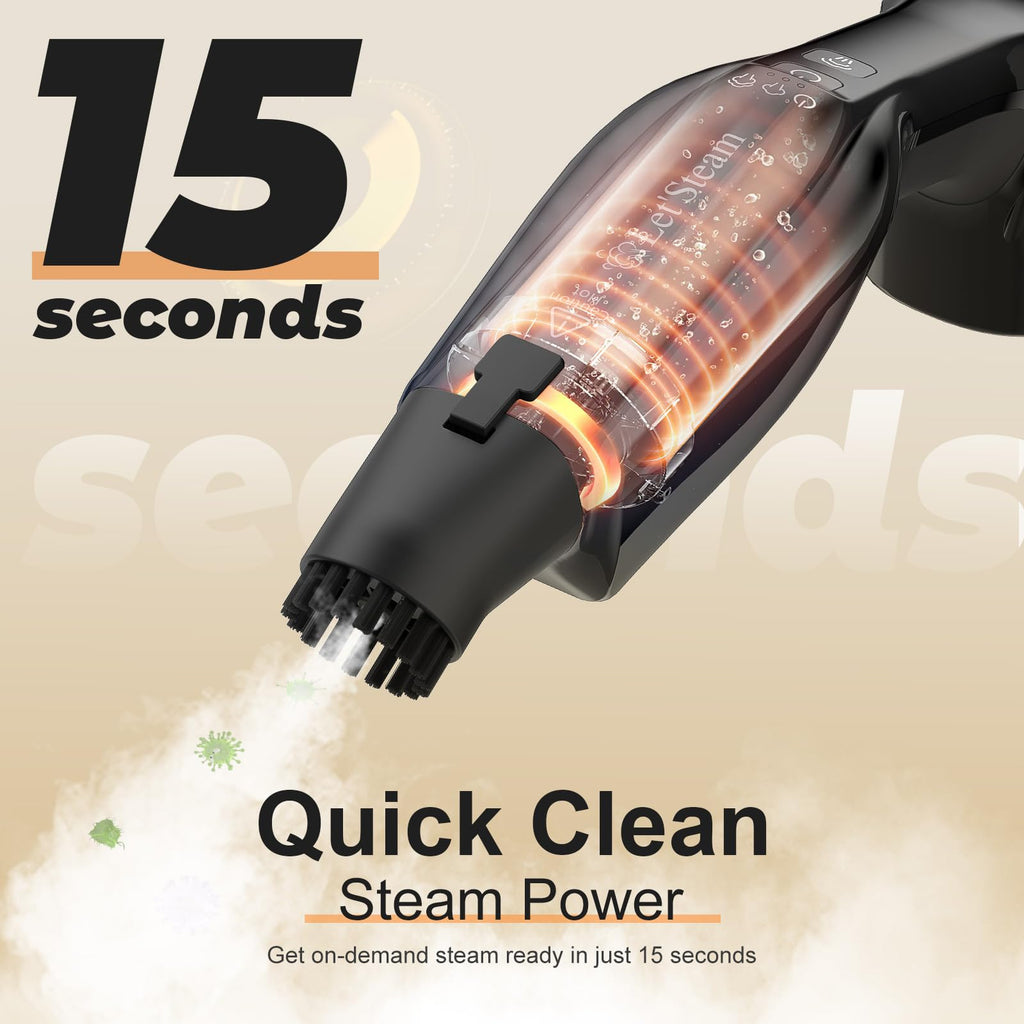 17 in 1 Steam Mop with Detachable Handheld Steam Cleaner G860