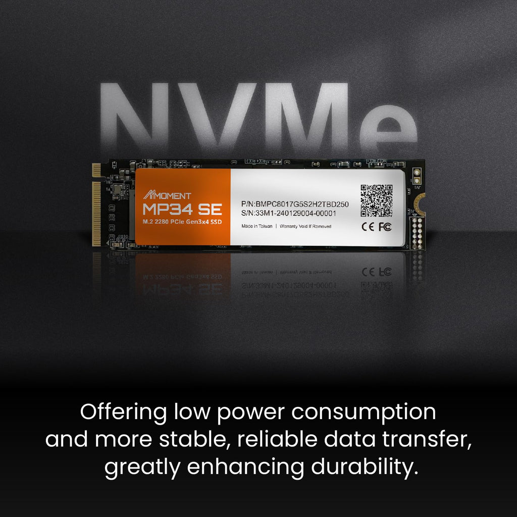 512GB PCIe 3.0 NVMe M.2 2280 SSD J8998