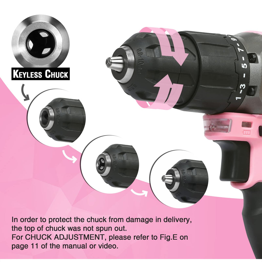 20V Cordless Drill Driver Set C173108