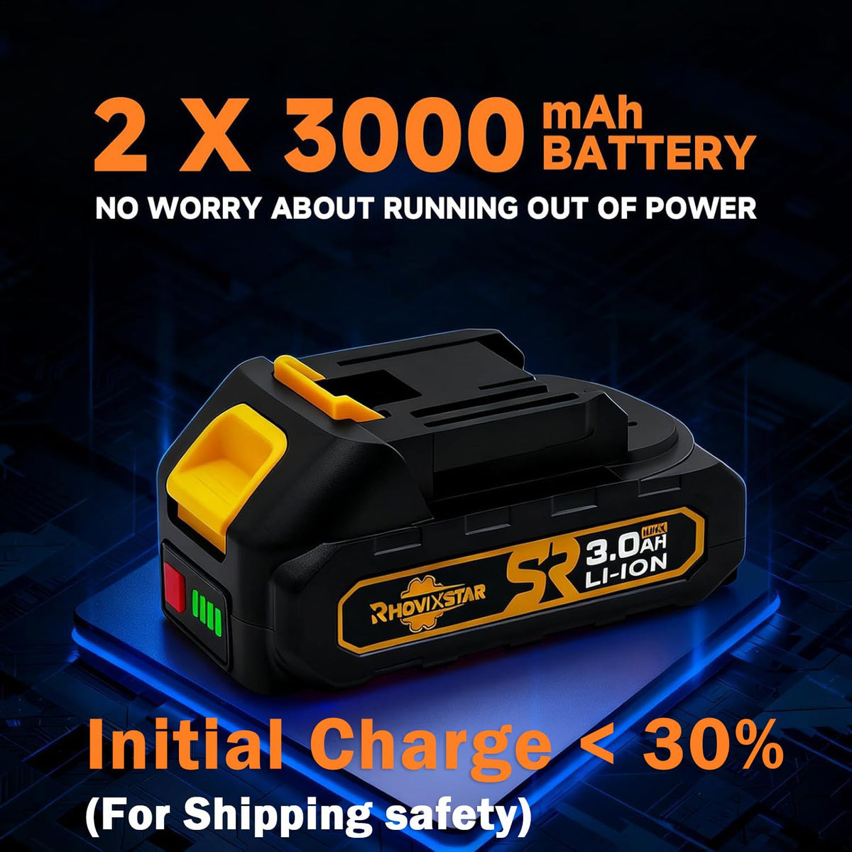 Cordless 20V Power Drill 3/8-Inch Keyless Chuck C475954