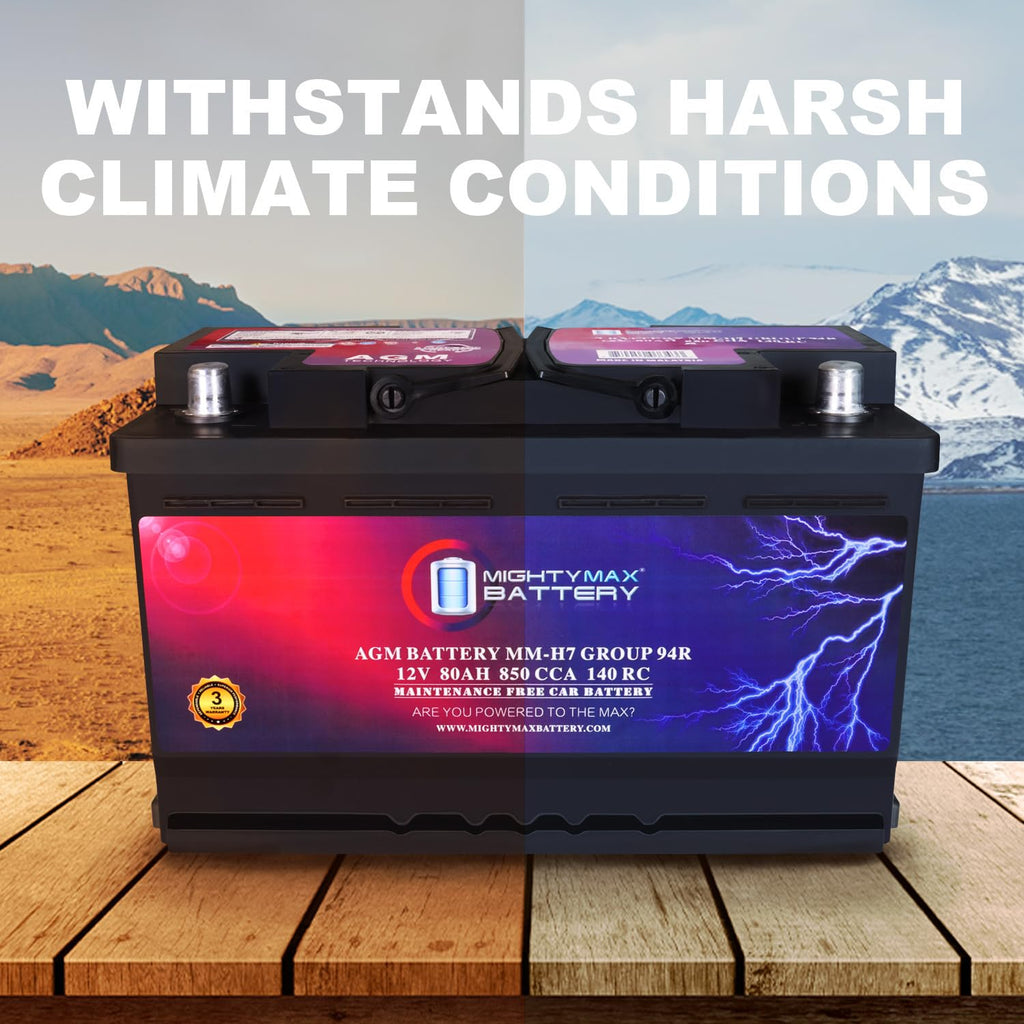 12V 80AH 850 CCA Replacement Battery F34135