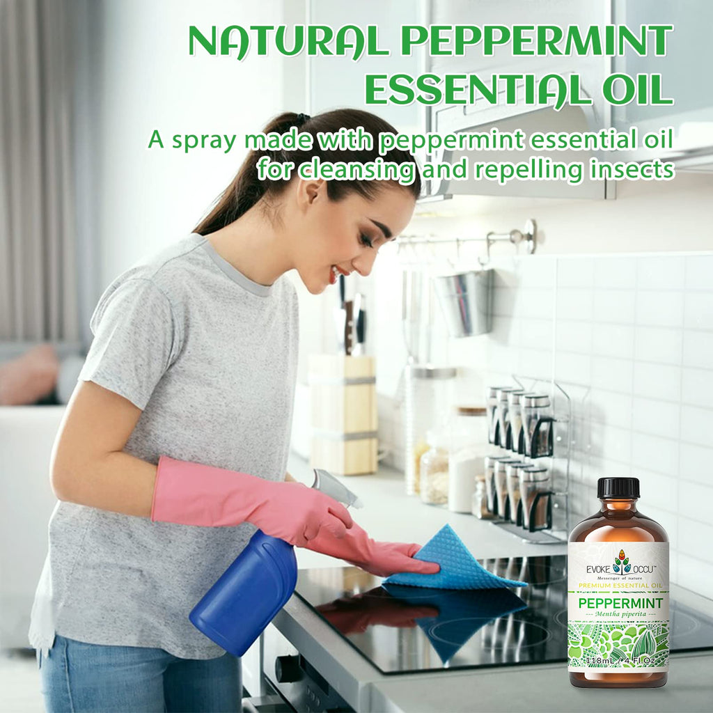 Rosemary Tea Tree Lavender Peppermint Cinnamon Essential Oil 4 FL Oz Q484787