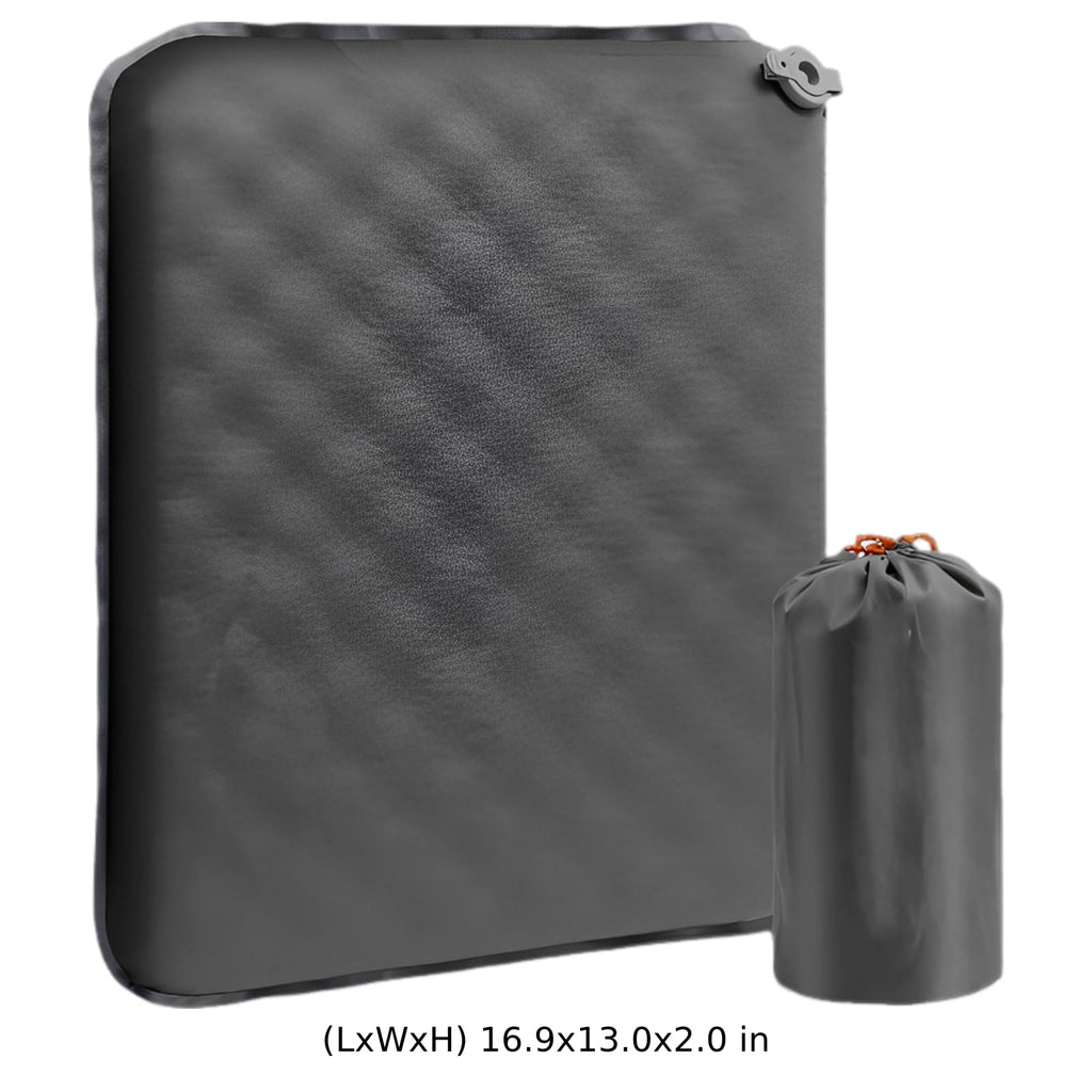2 Pcs Inflatable Seat Cushion, 16.9 x 13 in Nylon TPU E612