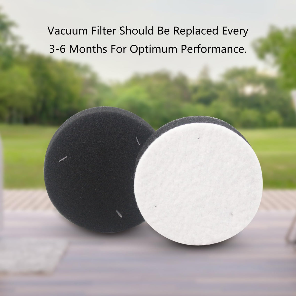 Replacement Filter for Eureka Airspeed Compact Bagless Upright Vacuum, 2 Pack K59672