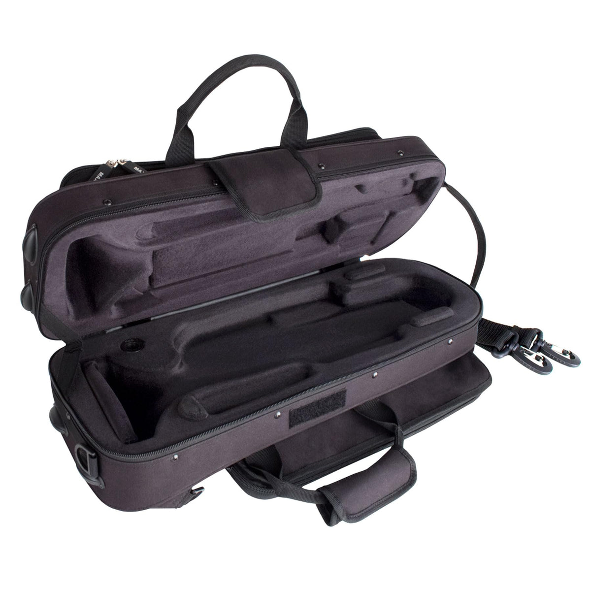 Black Trumpet Case with Sheet Music Pocket G5857