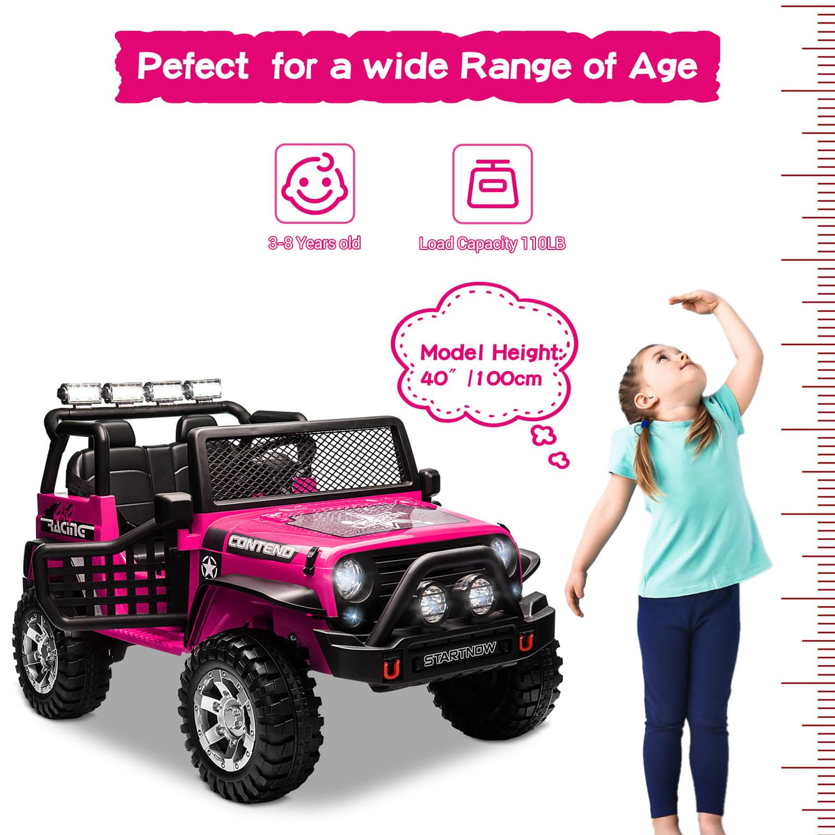 2 Seater Electric Car for Kids with Parent Remote V297324