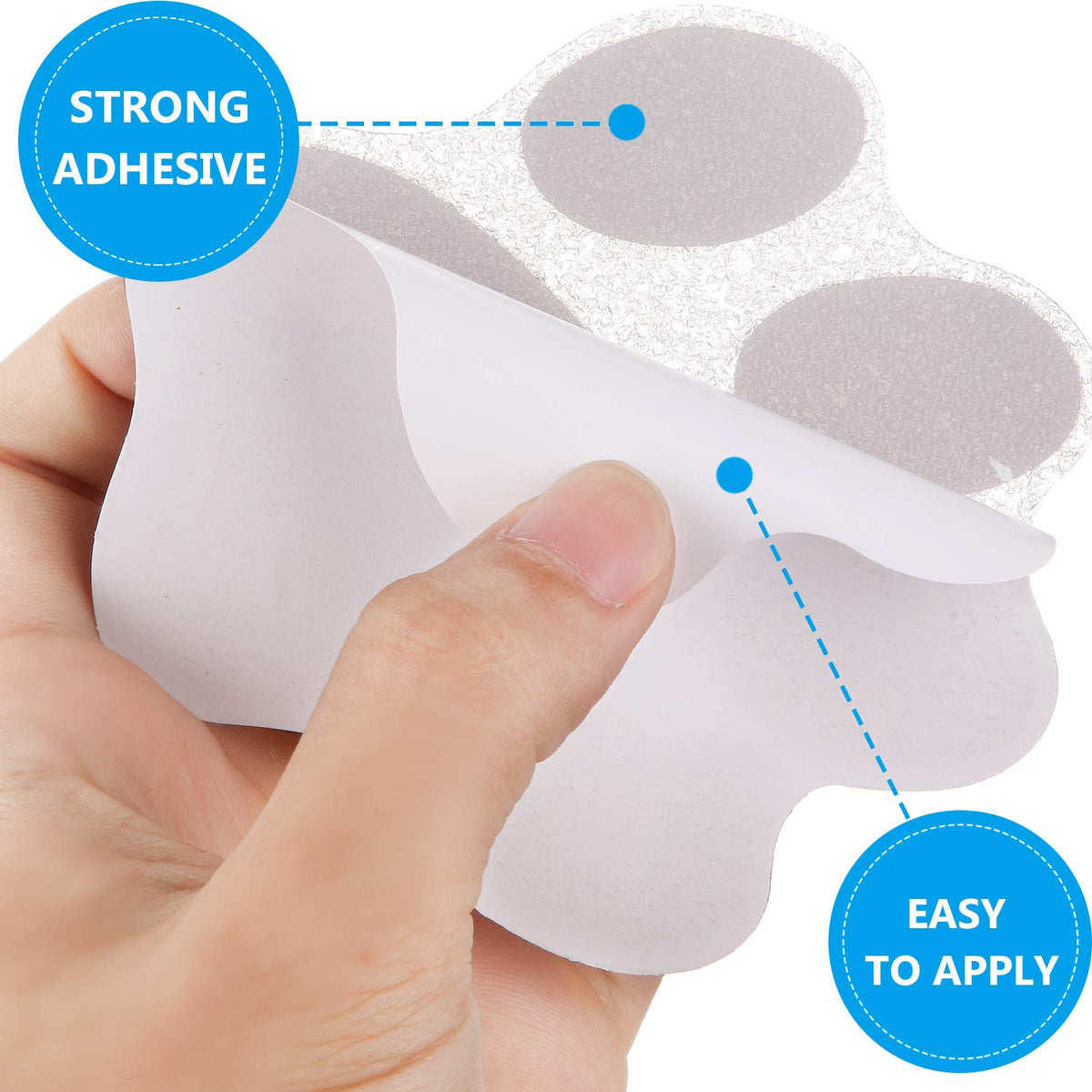20 Pcs Non Slip Bathtub Sticker O668164