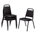 Vinyl Stacking Chair, 4/Pack R7165