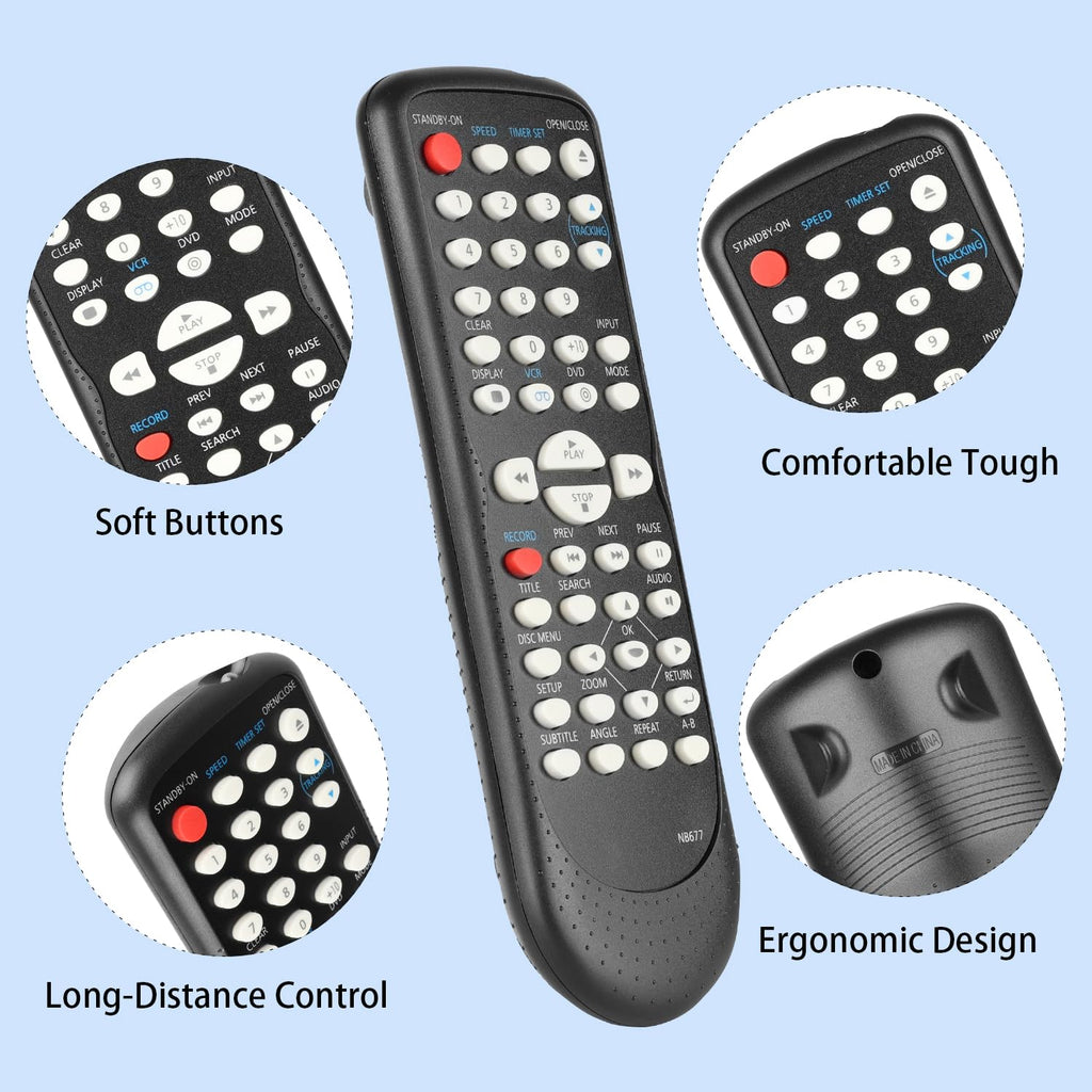 Remote Control Replacement with Batteries C50086