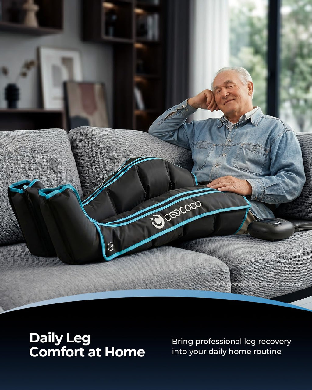 Full Leg Compression Massager H393701