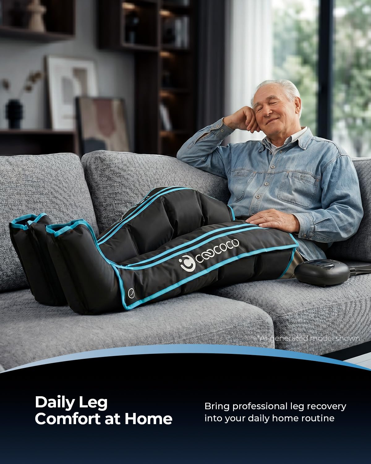 Full Leg Compression Massager H393701