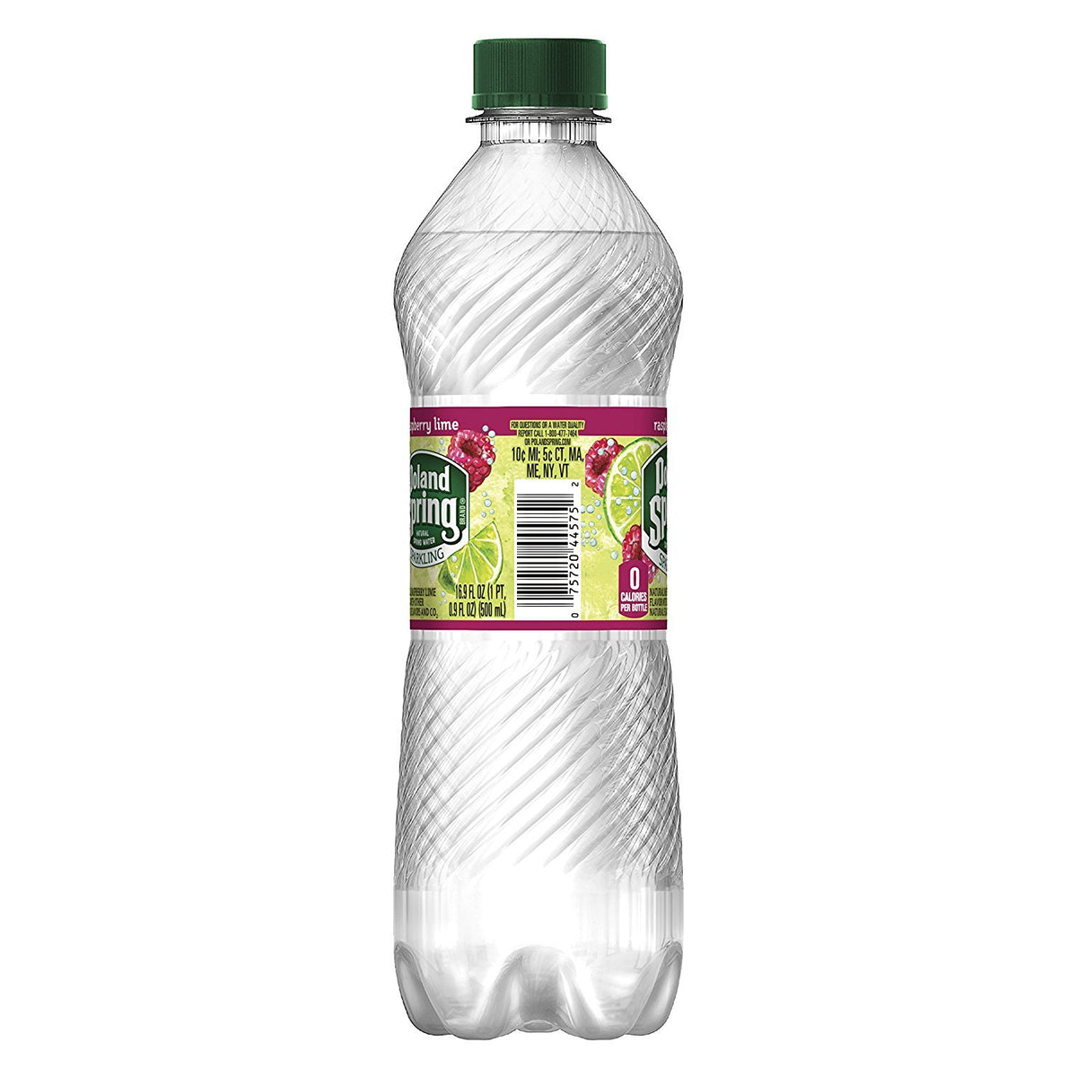 Sparkling Spring Water Raspberry Lime 16.9 Ounce Pack of 8 W143