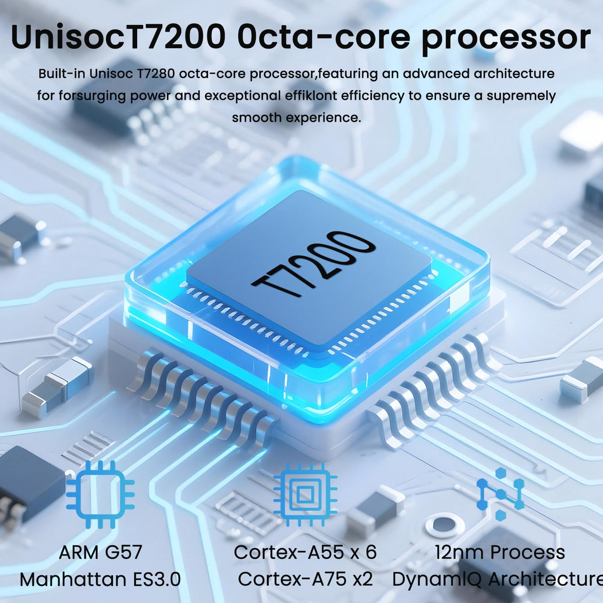 10 Inch Octa-Core Tablet with 24GB RAM 64GB ROM P2463
