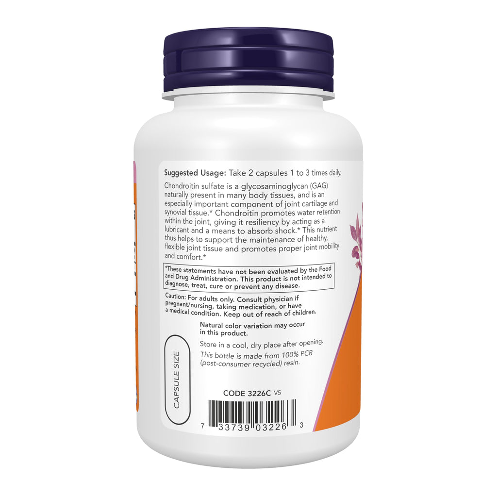 Chondroitin Sulfate 600 mg 120 Caps K9924