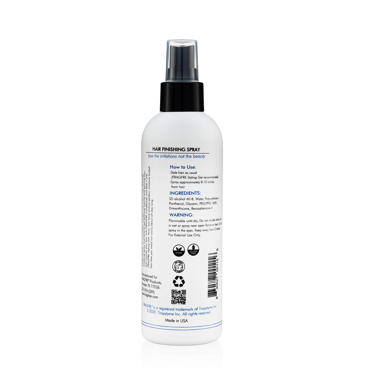 Hair Finishing Spray 8 Fl Oz Q135