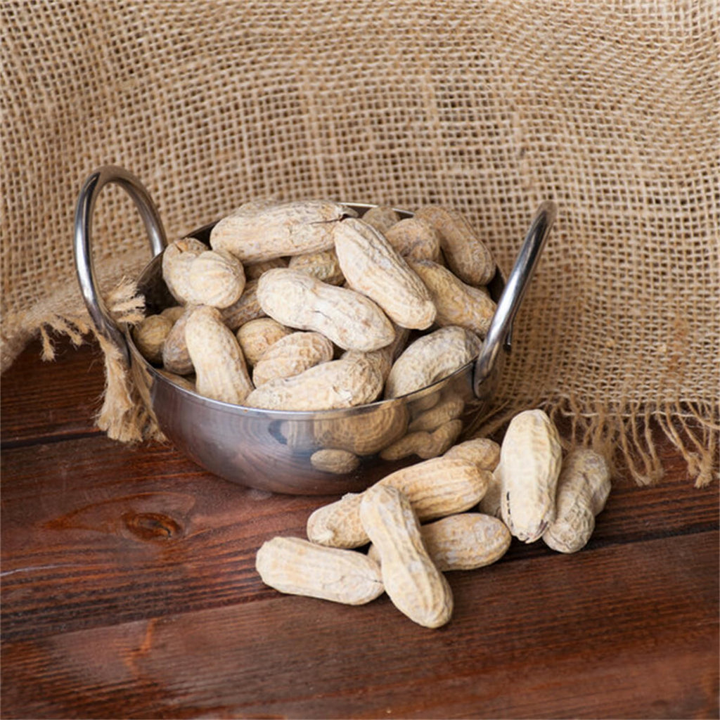 Roasted Salted in-Shell Peanuts 25 lb M980