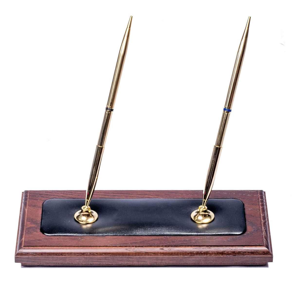 Wood & Leather Desk Set 8 Piece L76141