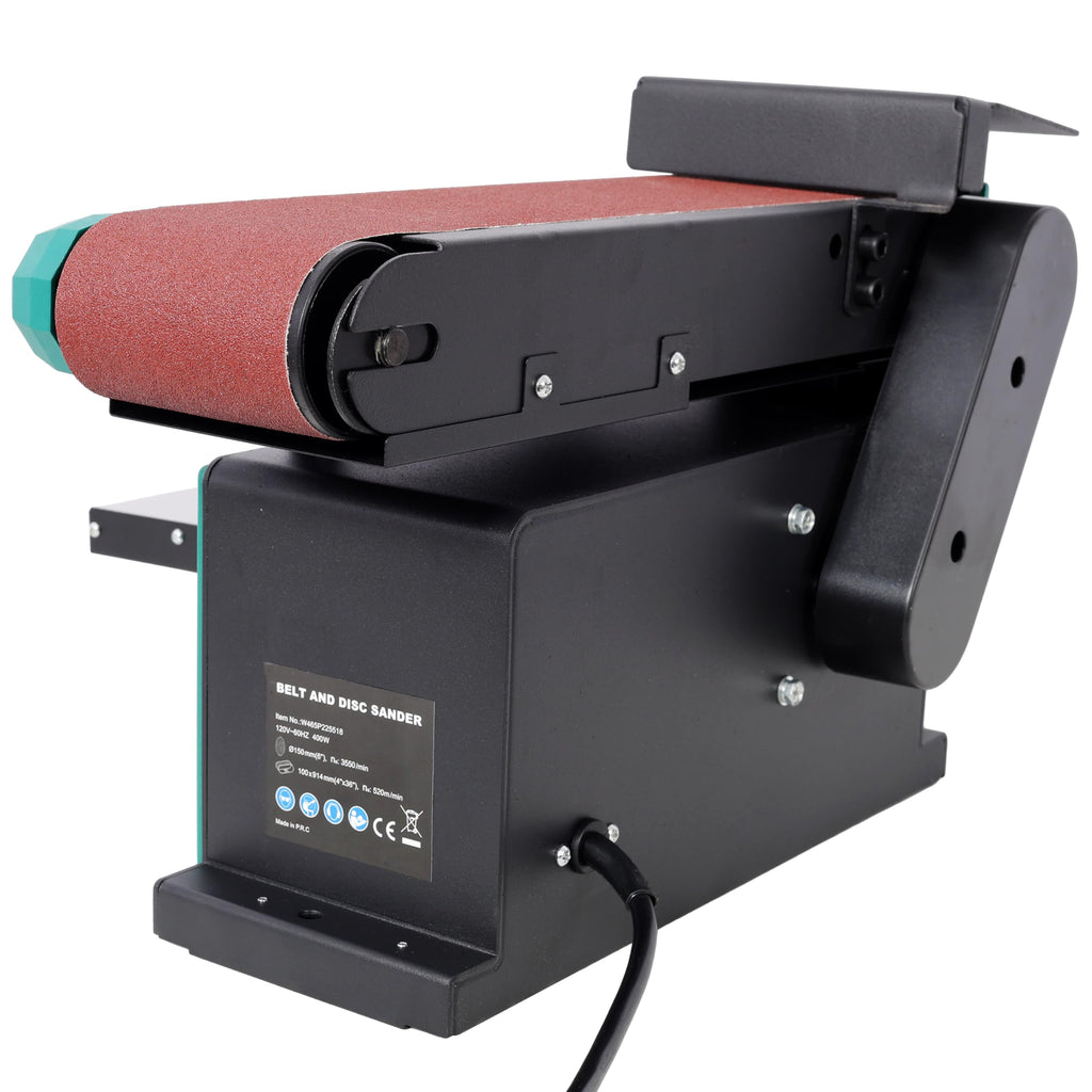 6" Disc and 4 x 36 in. Belt Sander with Aluminum Worktable E775072