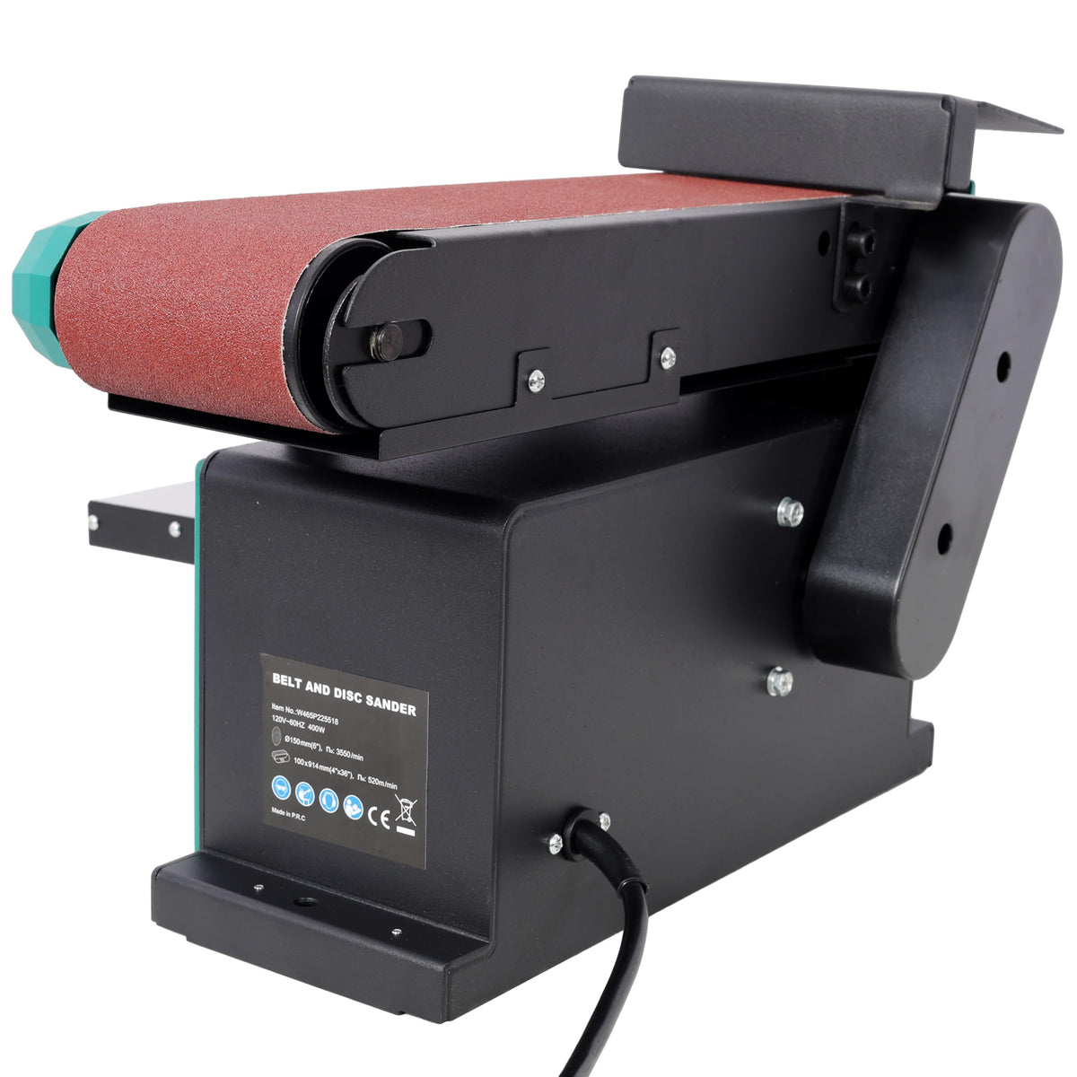 6" Disc and 4 x 36 in. Belt Sander with Aluminum Worktable E775072