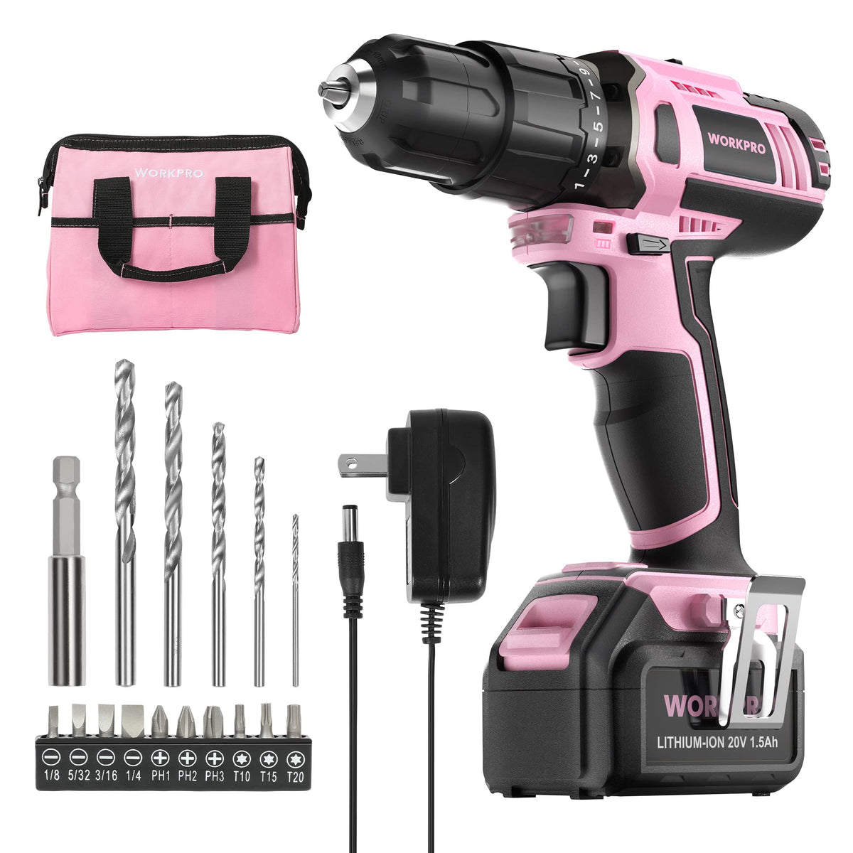 20V Cordless Drill Driver Set C173108