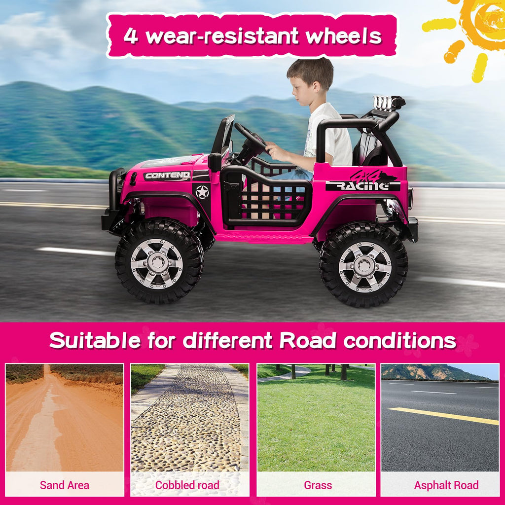2 Seater Electric Car for Kids with Parent Remote V297324