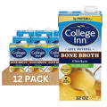 100% Natural Reduced Sodium Chicken Bone Broth 32 Oz (Pack of 12) I99137
