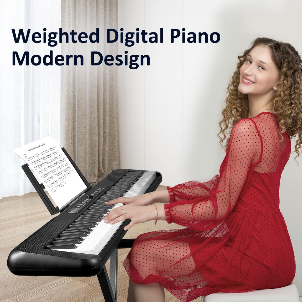 88 Key Semi Weighted Digital Piano with Sustain Pedal P719886
