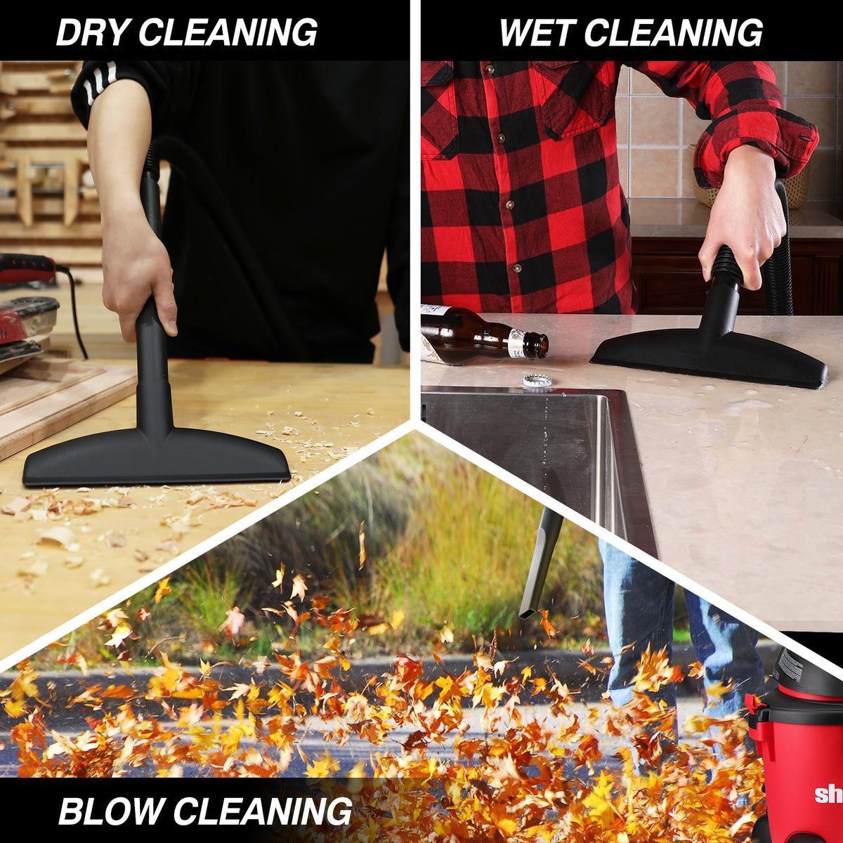 8 Gallon 4.5-Peak HP Wet/Dry Vacuum S98776