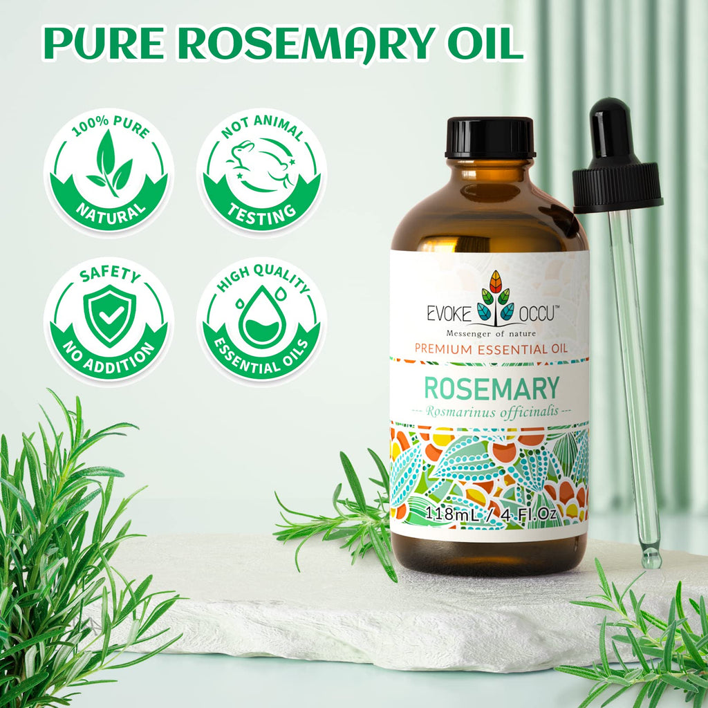 Rosemary Tea Tree Lavender Peppermint Cinnamon Essential Oil 4 FL Oz Q484787