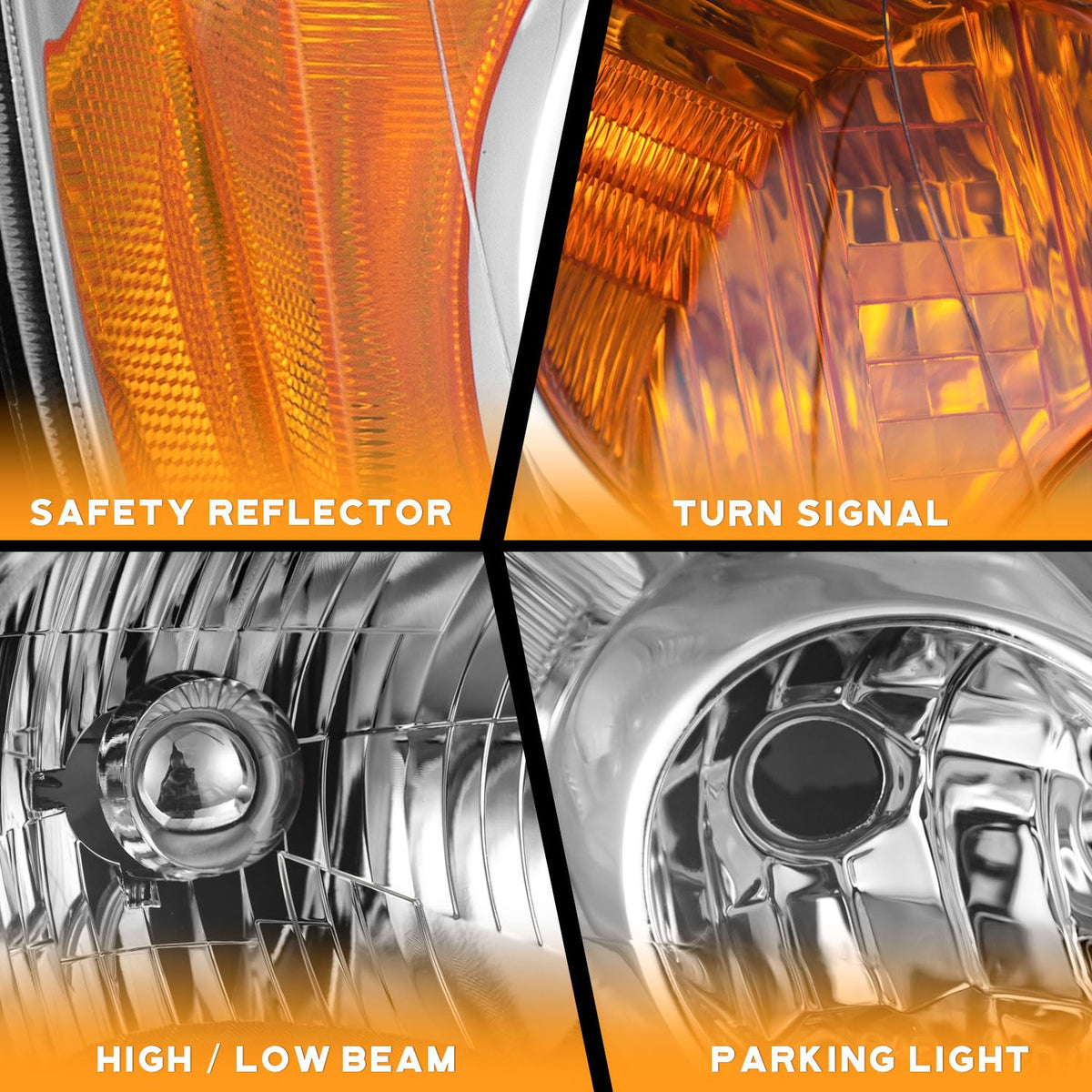 Halogen Headlights Assembly Y20726