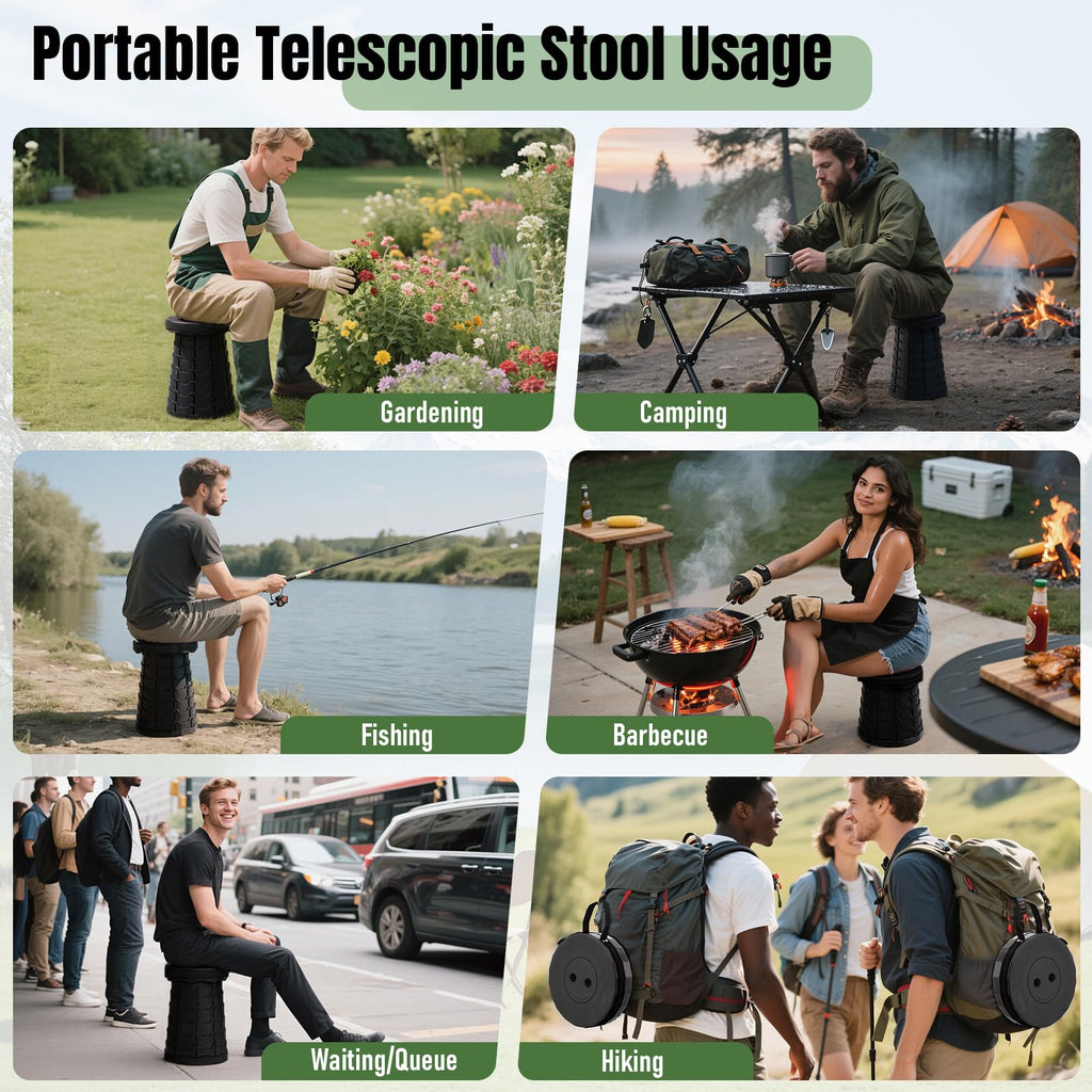 Collapsible Stool 2 Pack Z4184