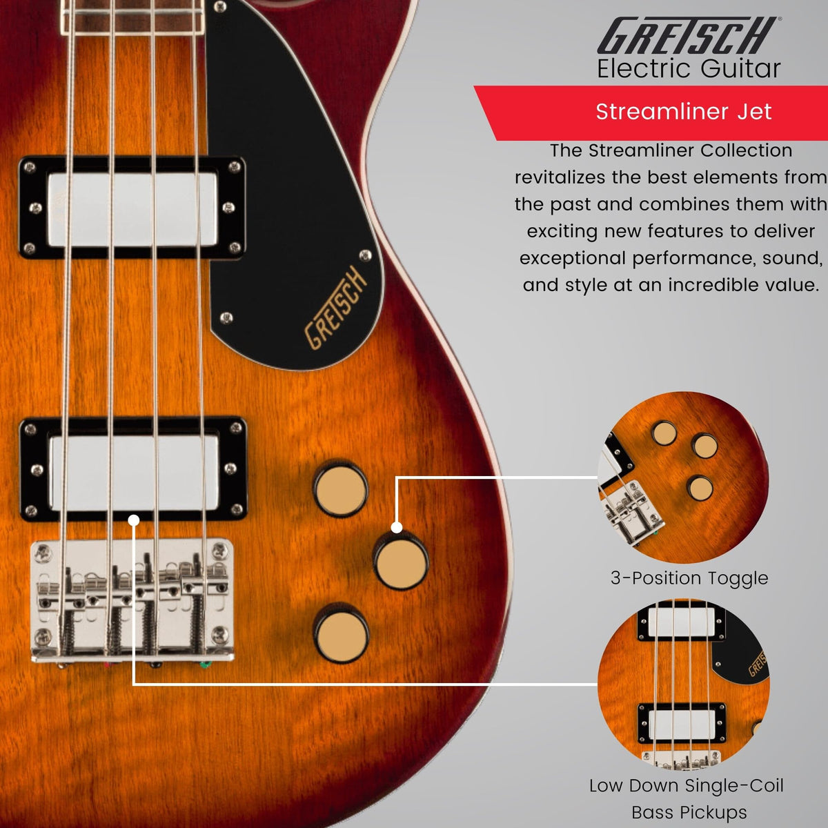 4 String Bass Guitar S8328
