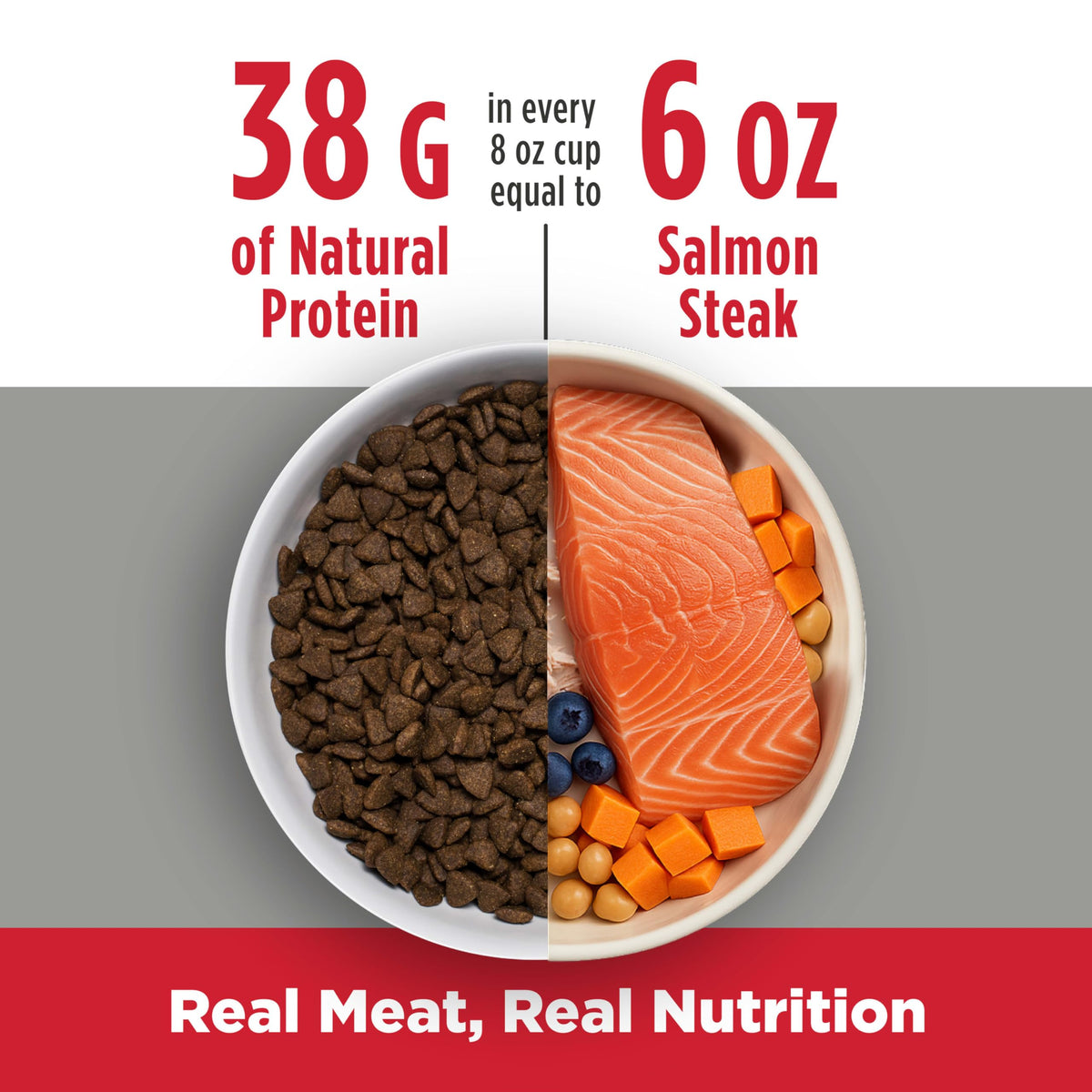 Salmon & Lentils Grain Free Dry Dog Food 6lb Bag D19631
