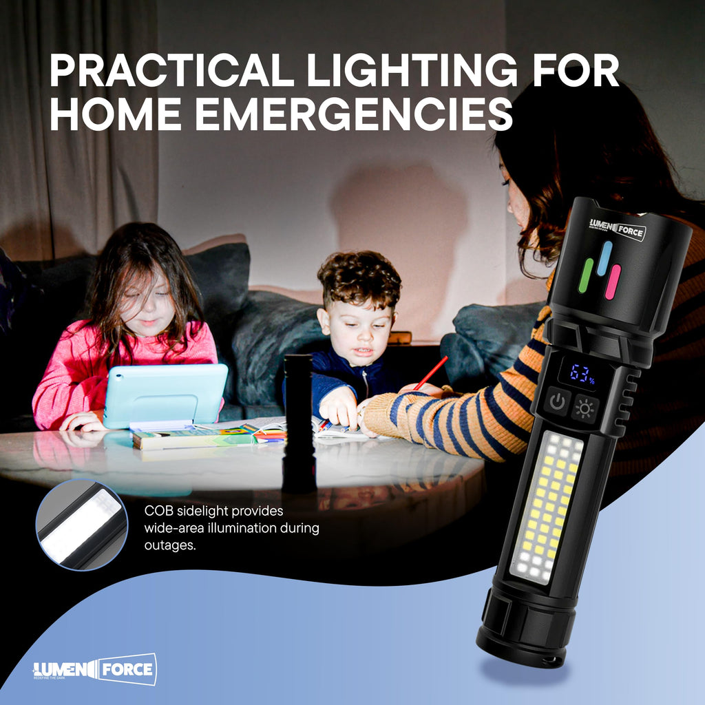 Magnetic Rechargeable Flashlight 1000 Lumen USB-C D9140