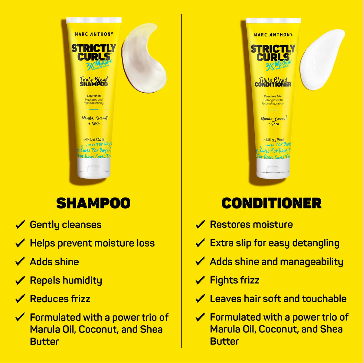 Curly Hair Shampoo & Conditioner Set E721297
