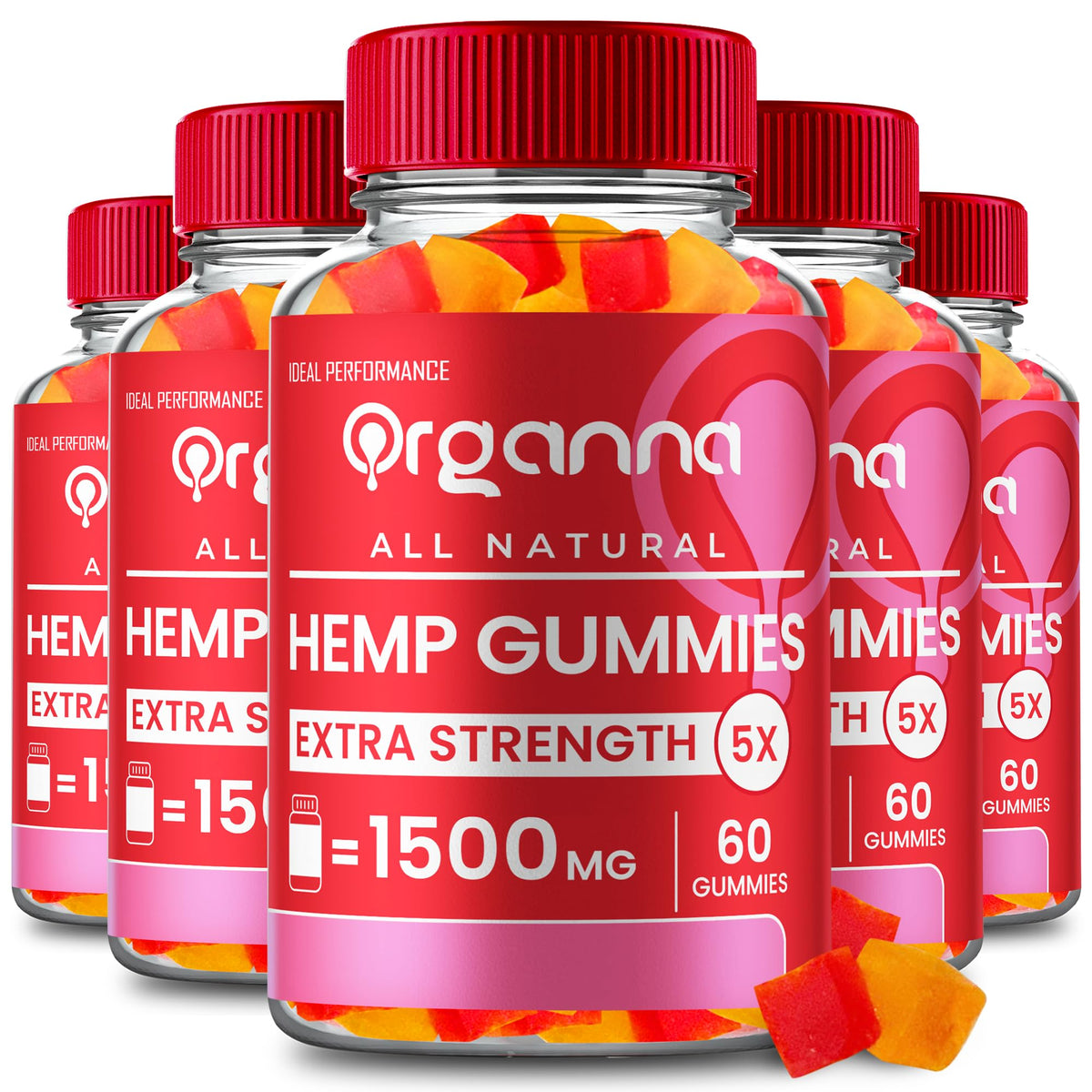 All Natural Gummies 5 Pack Y260335