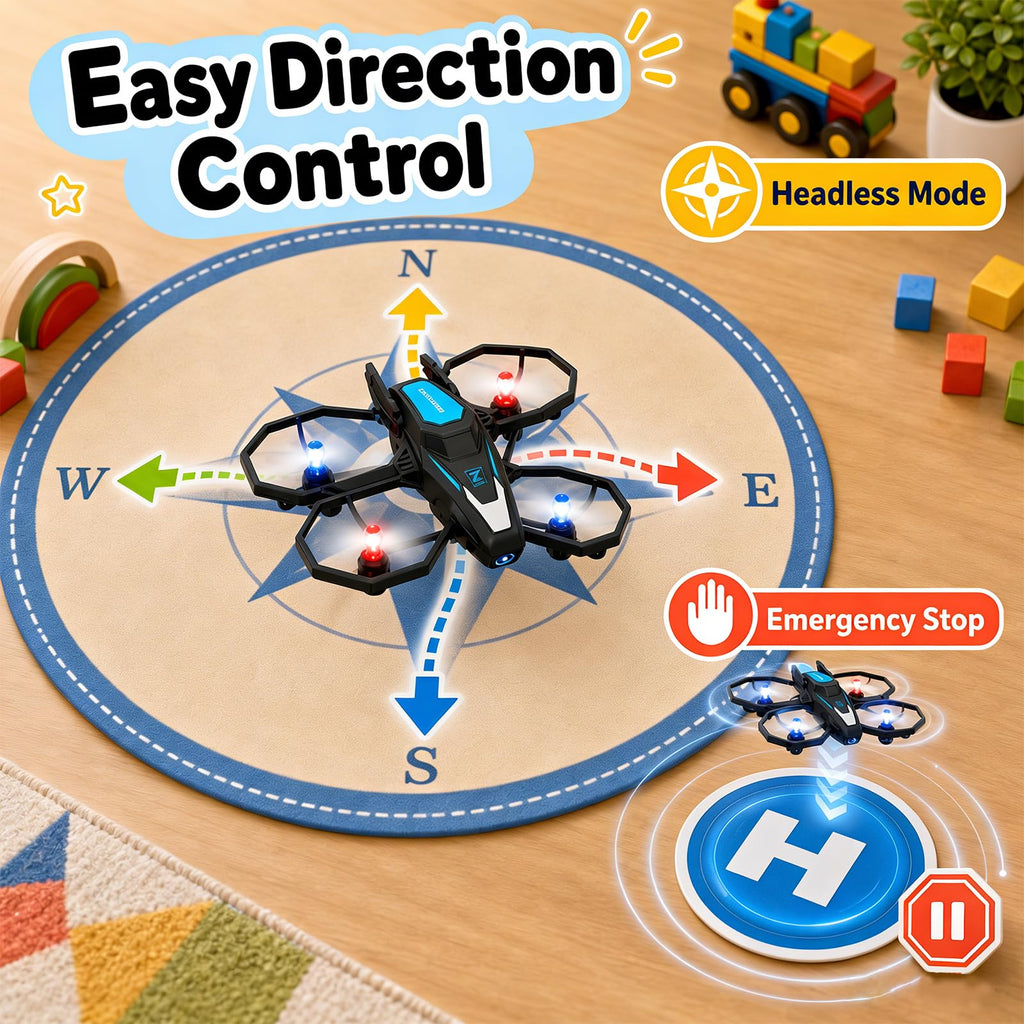 Mini Drones with Camera 1080P HD RC Quadcopter U31742