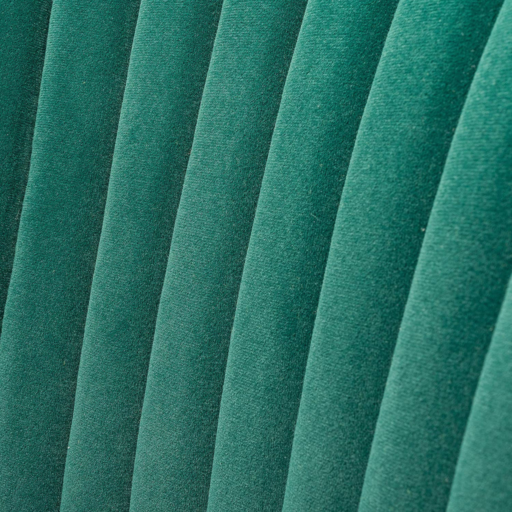 Velvet Accent Chair Set of 2 Emerald Green Wingback Armless Slipper Chair H6854