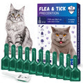Cat Flea & Tick Topical Drops 12 Doses S673