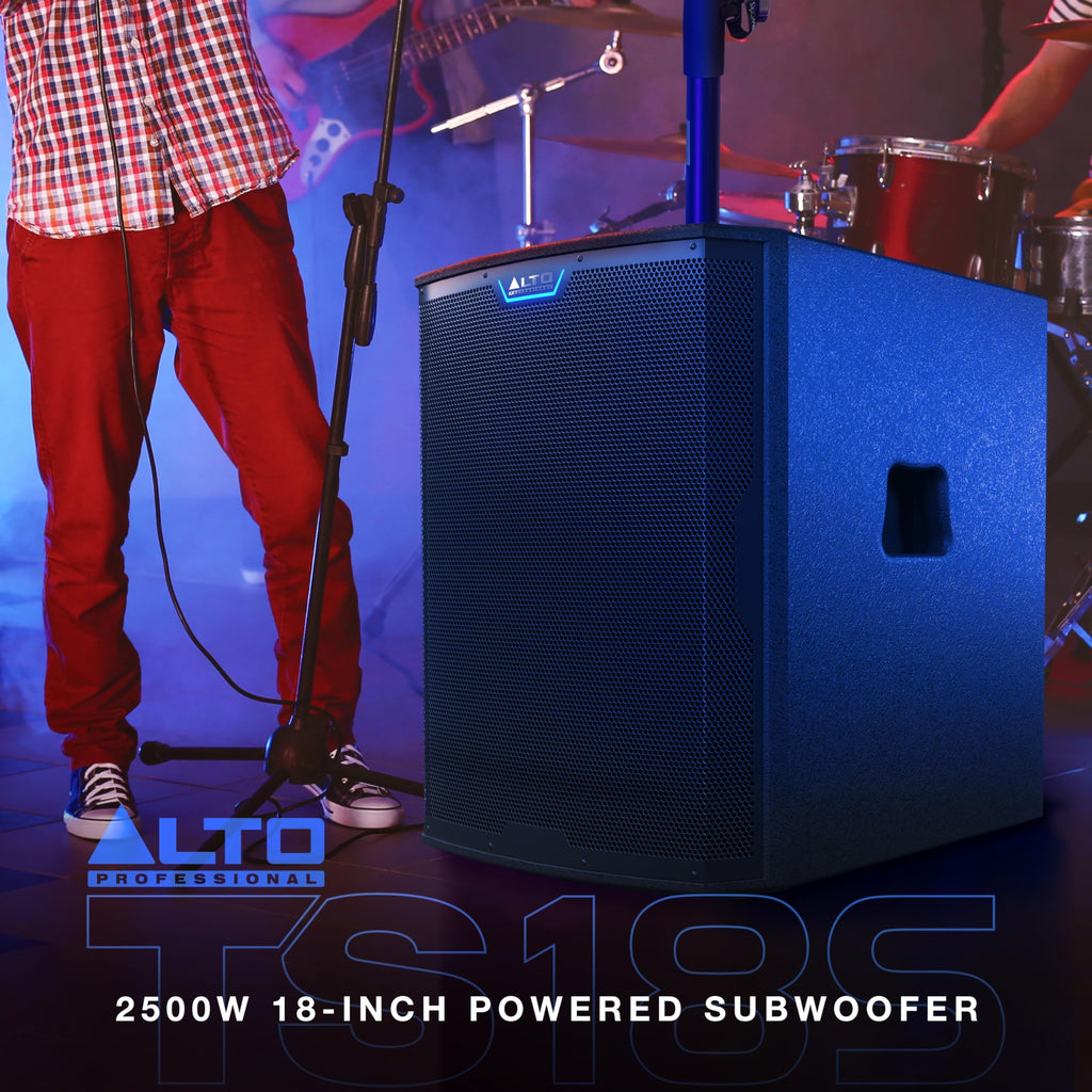2500W 18" Powered PA Subwoofer E21018